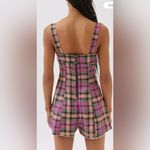Urban Outfitters 🐸NWT  Plaid Romper, Small Photo 2