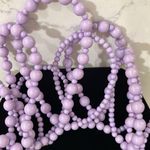 Super Cute Lightweight Beaded Necklace Purple Photo 2