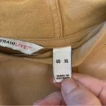 Isaac Mizrahi ISSAC MIZRAHI LIVE WOMANS XL HOODIE GOLD WHITE TIE DYE LOOKING STYLISH EUC Photo 3