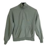 Rag and Bone  Quarter Zip Pullover Womens XS Green Sweatshirt Long Sleeve Outdoors Photo 0