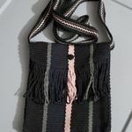 Crocheted shoulder bag. (#695) Black Photo 0