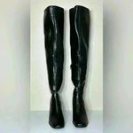 Open Edit  Briar Over The Knee Boots Block Heel Goth Winter Club Size 9 New Photo 4