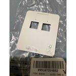 J.Crew  Gold Tone Knot Hoop Earrings Hypoallergenic Ear Post Photo 4