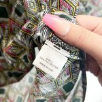 WAYF  Patterned 100% Polyester High Low Blouse Photo 5