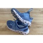 on cloud On Running Cloudswift running shoes in the Lake Sky Blue color. - Size 8.5 Photo 10