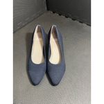 Eileen Fisher  GABBY STRETCH KNIT PUMPS DRESS SHOES Women Size 6.5 Navy BLUE Photo 1