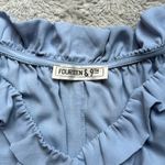 Fourteen & 9th Fourteenth & 9th Baby Blue romper w/ tie waist Photo 4