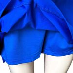 IZOD RAFAELLA Bright Blue Mini Skirt GOLF Tennis Activewear Pockets Skort ~ LARGE Photo 3