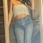 Crotchet Roberta‎ and Brenda knit tube top Gray Size M Photo 0