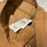 Denim & Co  dark tan brown corduroy cargo mini skirt sz 10  NWT Photo 7