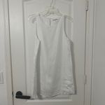 Reformation Jessi Linen Dress White Size 4 Photo 4
