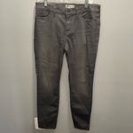 Madewell ‎ Jeans Skinny Gray Boulder Wash Stretch Ankle Length Mid Rise Size 32 Photo 1