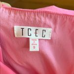 TCEC  pink Cotton Midi Dress New Photo 8