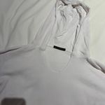 Brandy Melville White Collette Thermal Hooded Long Sleeve Photo 1