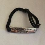 I love you more mother leather Bracelet Black Photo 2