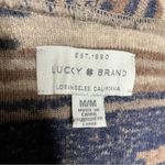 Lucky Brand Aztec fringe open cardigan size medium Photo 2