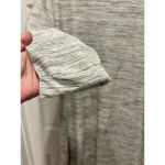 Gap  Gray and White Sweater Dress Women’s Size Large‎  3/4 Sleeves Photo 2