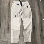 Burton  Women’s Amora Hybrid Snow Sweatpants Water Resistant Off White Medium Photo 6