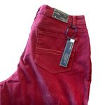Bandolino Women’s Mandie Jeans Perfect Fit Straight Leg Size 8 NWT Deep Wine Photo 4