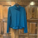 Canada Weather Gear Top Womens XL Heather Blue Athletic Outdoor Mock Neck Sport Photo 2