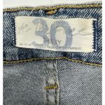 We The Free Womens Light Blue Skinny Jeans Jeggings High Rise Raw Hem Size 30 Photo 2