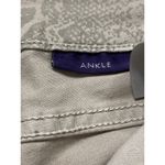 NYDJ  Snake Print Ankle Jeans Women's Size 14 Lift Tuck Technology Animal Print Photo 4