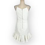 Bardot Piper Sleeveless Lace Mini Dress Women's 8 White Flounce Hem NWT Photo 4