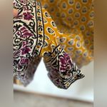 J.Crew Point Sur yellow printed long sleeve romper w/tassle detail size 4 Photo 4