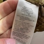 Madewell Rosalie Tie-Strap Top Daisy Stitch Yellow Floral Smocked Tank Size L Photo 9