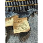 Liz Claiborne VTG Elizabeth Liz Clairborne Denim Elastic Waist Snap Front Skirt 90s Y2K 22P Photo 6