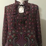 Candie's  brown multicolor almost famous blouse Photo 1