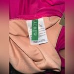 J.Crew  SwimSuit‎ Women’s Size 16 Pink Fuchsia Ruched One-Piece V Neck Beach NWT Photo 6