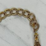 Gold Tone Chain Belt Tassel Charm Y2K Festival Style Extra Small/Small ✨ Photo 9