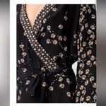 All Saints Alva Fraise Silk Wrap Kimono Dress silk Italy designer spring rare Photo 4