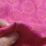 Michael Kors Pink Logo Canvas Tote Photo 6