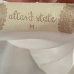 Altar'd State  Women's Floral Long Sleeve Romper Multicolor Size M Angelcore Photo 3