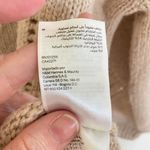 H&M  Tan Eyelet Cable Knit Pullover Sweater Sweater Medium alpaca Wool Blend Photo 7