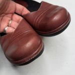 Ecco  Ankle Strap Sculpted Mary Jane in Burgundy Red Leather Shoe S-383 Sz 40 EU Photo 2