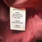 Coldwater Creek  vintage aztec wool blend multicolored collared jacket size P4 Photo 8