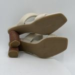 Vionic  Women’s Emaline Ivory Sandals Size 8.5 Heels Arch Support Comfort Leather Photo 5