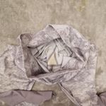 Lululemon Wunder Under Fold Down High-Rise Crop Scalloped Gray Womens size 6 Photo 5