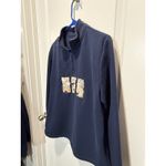 Breckenridge  Halloween Sweatshirt Medium Embroidered Quarter Zip M Appliqué Fall Photo 1