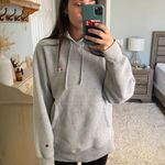 Champion Gray Reverse Weave Hoodie Photo 0