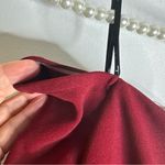 Lulus  dress Small Berry‎ Red Wine Body Con Long Sleeve Off Shoulder Mini CP Photo 6