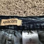 Aphrodite  women’s size 9 acid wash destroyed high rise skinny jeans Photo 4