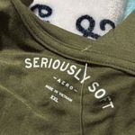 Aeropostale  size XXL 3/4 Sleeve Slouchy Dolman Tee relaxed fit scoop neckline Photo 6