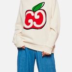 Gucci Women’s GG Apple Sweatshirt Photo 0