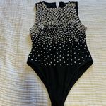 Nasty Gal Diamante Ombre Embellished Mesh Bodysuit Photo 4