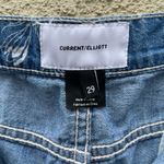 Current/Elliott Current Elliott The Fling Flower Print Jeans Crop 29 Photo 8