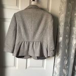 The Limited  Tweet wool blend Women's Blazer babydoll ruffle back size S Photo 6